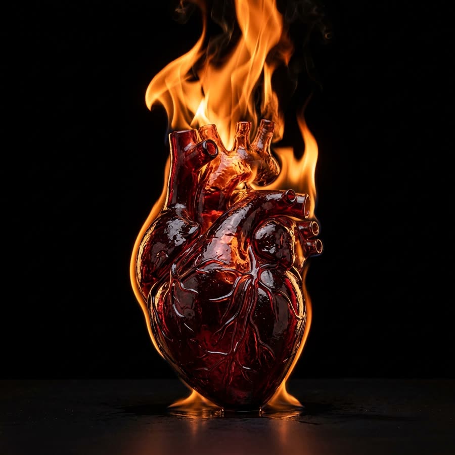 The Kainos Lev burning heart